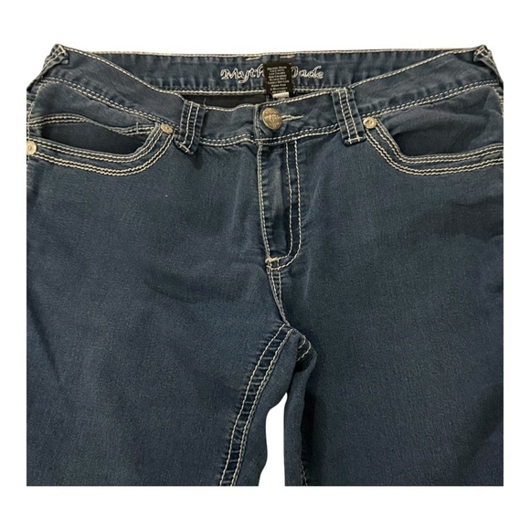 Mith of Jade Women's Straight Leg Jeans size 10‎ dark wash cotton blend - Picture 3 of 6